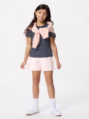 UNIQLO - джинсовые шорты для девочек - 11 PINK