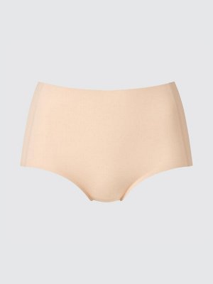 UNIQLO Airism - бесшовные трусики с высокой талией - 31 BEIGE