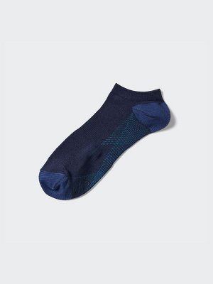 UNIQLO - спортивные короткие носки с сетчатой структурой для мужчин - 69 NAVY
