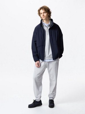 UNIQLO - хлопковые спортивные штаны 68-74 см - 05 GRAY