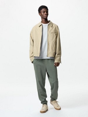 UNIQLO - хлопковые спортивные штаны 68-74 см - 54 GREEN