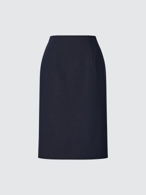 UNIQLO - классическая юбка-карандаш, увеличенная длина - 69 NAVY