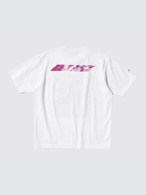 UNIQLO - хлопковая футболка Kenshi Yonezu Kick Back - 00 WHITE