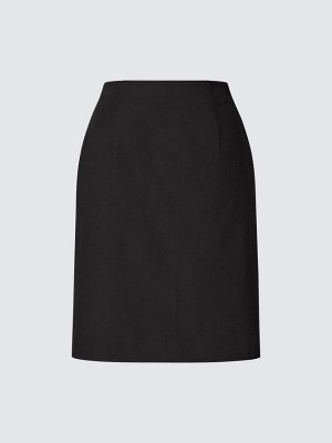 UNIQLO - классическая юбка-карандаш, короткая длина - 09 BLACK