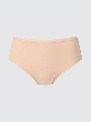 UNIQLO - хлопковые трусики с высокой талией