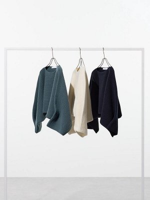 UNIQLO x LEMAIRE — укороченный свитер из шерсти ягненка