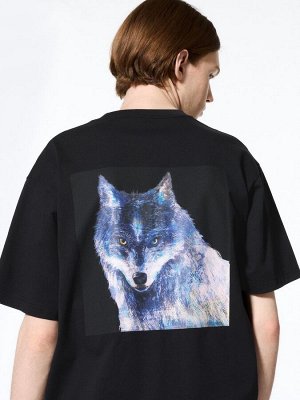UNIQLO - хлопковая футболка Kenshi Yonezu FINAL FANTASY XVI - 09 BLACK