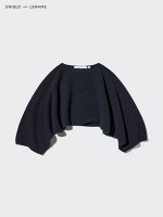 UNIQLO x LEMAIRE - укороченный свитер из шерсти ягненка