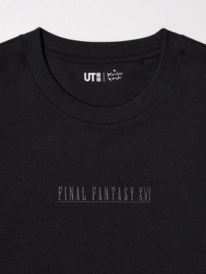UNIQLO - хлопковая футболка Kenshi Yonezu FINAL FANTASY XVI - 09 BLACK