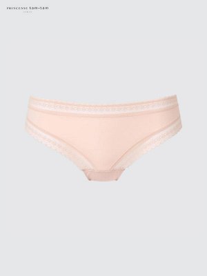 UNIQLO - хлопковые трусики с красивым кружевом