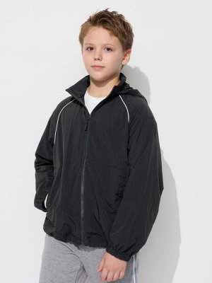 UNIQLO - детская кофта на молнии с защитой от UV-лучей - 09 BLACK