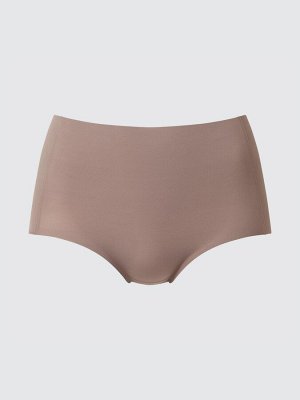 UNIQLO Airism - бесшовные трусики с высокой талией - 35 BROWN