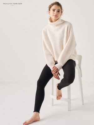 UNIQLO х Princess Tam Tam - эластичные термо-леггинсы Ultra Warm Heattech с кашемиром
