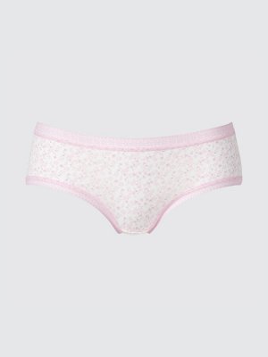 UNIQLO - трусики с цветочным дизайном и кружевными вставками - 10 PINK