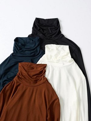 UNIQLO Heattech - тонкая термо-кофта с длинным рукавом - 52 GREEN