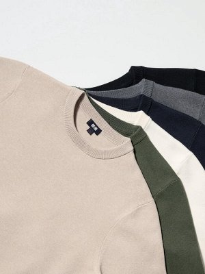 UNIQLO - трикотажный свитер унисекс с круглым вырезом Milano