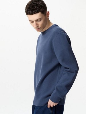 UNIQLO - трикотажный свитер унисекс с круглым вырезом Milano