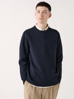 UNIQLO - трикотажный свитер унисекс с круглым вырезом Milano