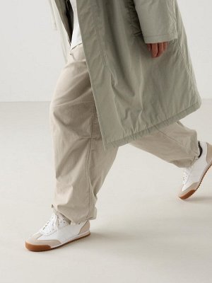 UNIQLO - кроссовки с замшевыми вставками - 01 OFF WHITE