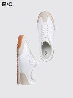 UNIQLO: C - кроссовки с базовым дизайном и замшевыми вставками - 01 OFFWHITE
