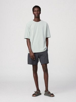 UNIQLO U - мужская футболка с функцией Dry EX и с круглым вырезом - 41 YELLOW