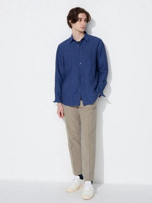 UNIQLO - легкие классические брюки до щиколотки - 32 BEIGE