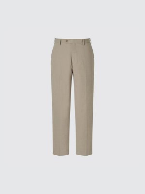 UNIQLO - легкие классические брюки до щиколотки - 32 BEIGE