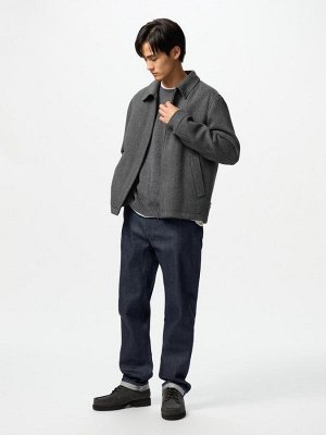 UNIQLO - джинсы селвидж прямого кроя