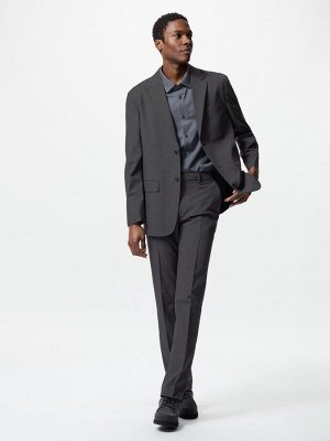 UNIQLO - брюки Kando с лёгким прилеганием - 08 DARKGRAY