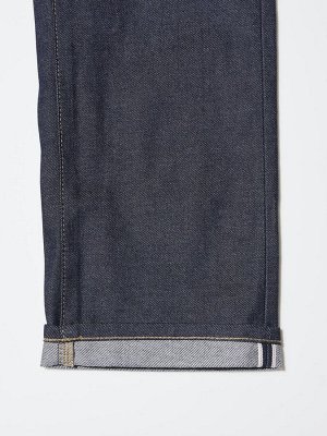 UNIQLO - джинсы селвидж стандартного кроя, увеличенная длина