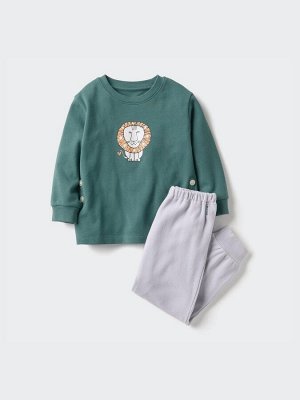 UNIQLO - детская пижама с принтом кошек от Лизы Ларсон - 54 GREEN