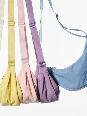 UNIQLO — круглая мини-сумка через плечо - 30 NATURAL