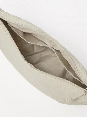 UNIQLO — круглая мини-сумка через плечо - 30 NATURAL