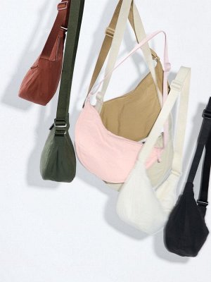 UNIQLO — круглая мини-сумка через плечо - 30 NATURAL