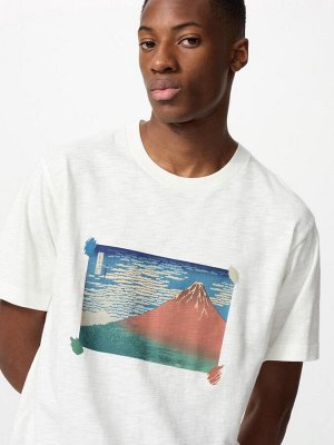 UNIQLO UT - хлопковая футболка из коллекции Укиё-э
