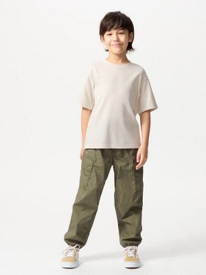 UNIQLO - хлопковая футболка Airism с круглым вырезом  - 30 NATURAL