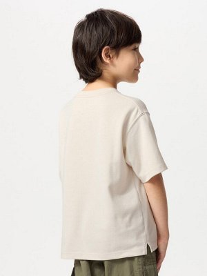 UNIQLO - хлопковая футболка Airism с круглым вырезом  - 30 NATURAL