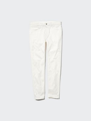 UNIQLO - ультраэластичные джинсы скинни (длина 84 см) - 00 WHITE