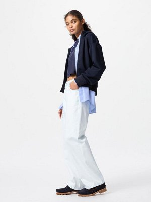 UNIQLO - широкие прямые джинсы из хлопка - 60 LIGHTBLUE