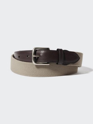 UNIQLO - кожаный комбинированный ремень для мужчин
