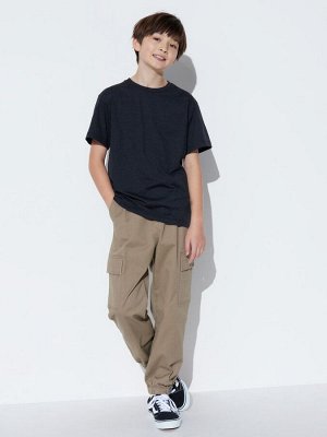 UNIQLO - футболка Ultra Stretch Dry EX с круглым вырезом - 00 WHITE