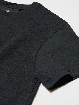 UNIQLO - футболка Ultra Stretch Dry EX с круглым вырезом - 00 WHITE