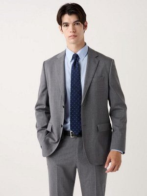 UNIQLO - шелковый галстук в мелкую точку - 8181