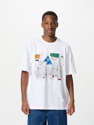 UNIQLO UT - хлопковая футболка унисекс с дизайном от Жан-Мишель Баския
