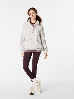 UNIQLO - легкая унисекс ветровка с воротником-капюшоном - 01 OFF WHITE