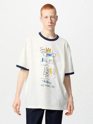 UNIQLO UT - хлопковая футболка с принтом Жан-Мишель Баския