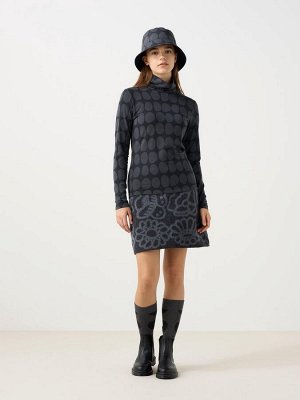 UNIQLO Heattech - тонкая термо-водолазка с уникальным дизайном от Marimekko - 30 NATURAL