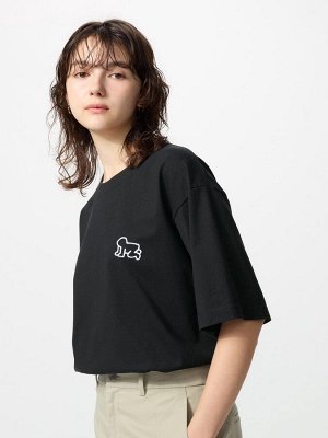 UNIQLO UT - хлопковая футболка с дизайном от Кит Харинг