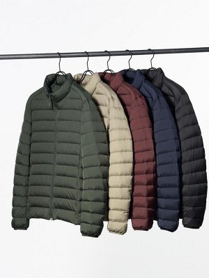 UNIQLO - ультралегкий пуховик NANODESIGN - 57 OLIVE