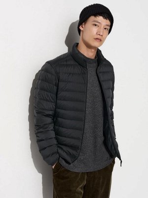 UNIQLO - ультралегкий пуховик NANODESIGN - 09 BLACK